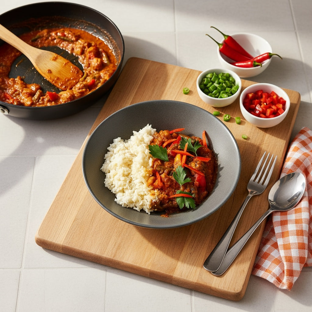 Chicken Red Coco Curry (XL, 2 Portions)