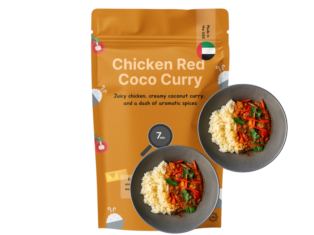 Chicken Red Coco Curry (XL, 2 Portions)
