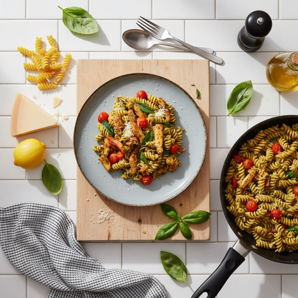 Pesto Chicken Pasta (XL, 2 Portions)