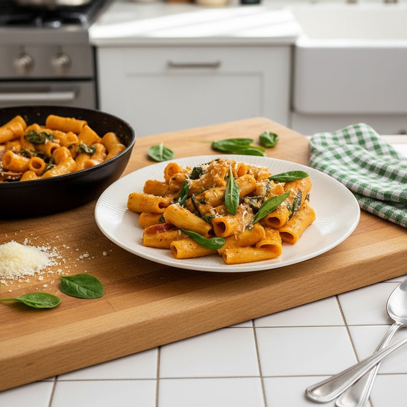 Chicken Spinach Rigatoni (XL, 2 Portions)
