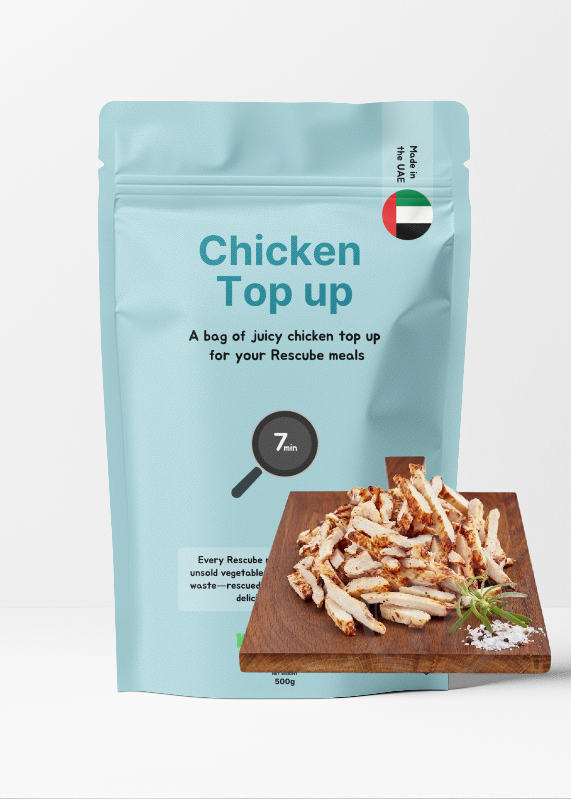 Grilled Chicken Top-up (500g)
