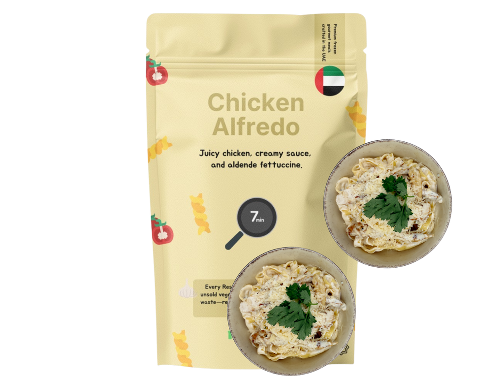 Fettuccine Alfredo pasta (XL, 2 Portions)