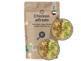 (Keto) Chicken Alfredo skillet with Cauliflower rice