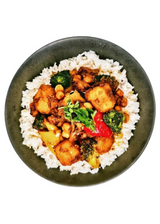 (Vegan) Coconut Bliss: Tofu - Broccoli & Chickpeas