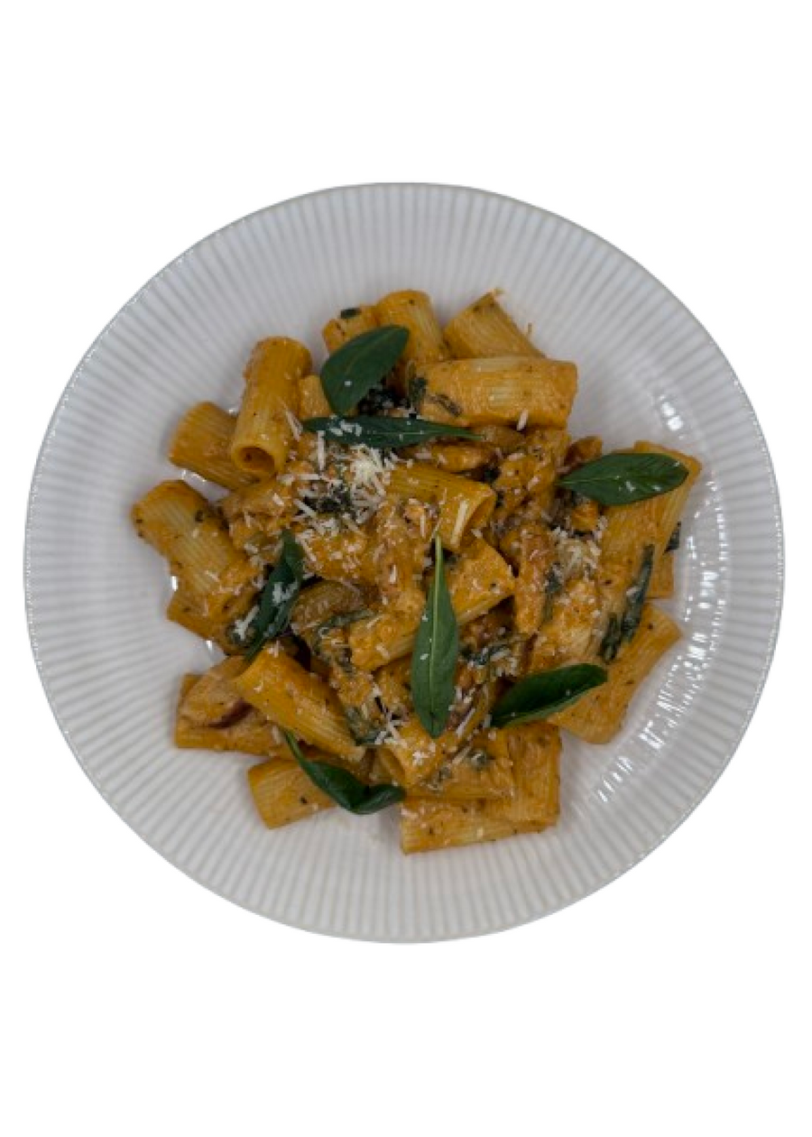 Chicken Spinach Rigatoni