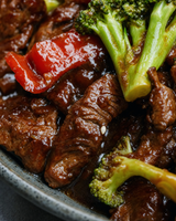 (Keto) Beef & Broccoli with cauliflower mash