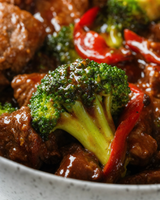 (Keto) Beef & Broccoli with cauliflower mash