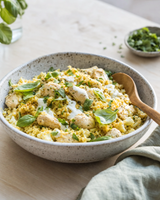 Cauliflower rice & Chicken