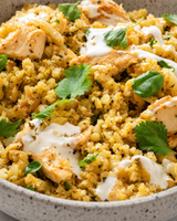 Cauliflower rice & Chicken