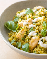 Cauliflower rice & Chicken