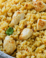 Cauliflower rice & Chicken