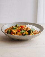 (Vegan) Coconut Bliss: Tofu - Broccoli & Chickpeas