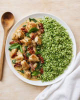 (Keto) Garlic Butter Chicken with Broccoli rice