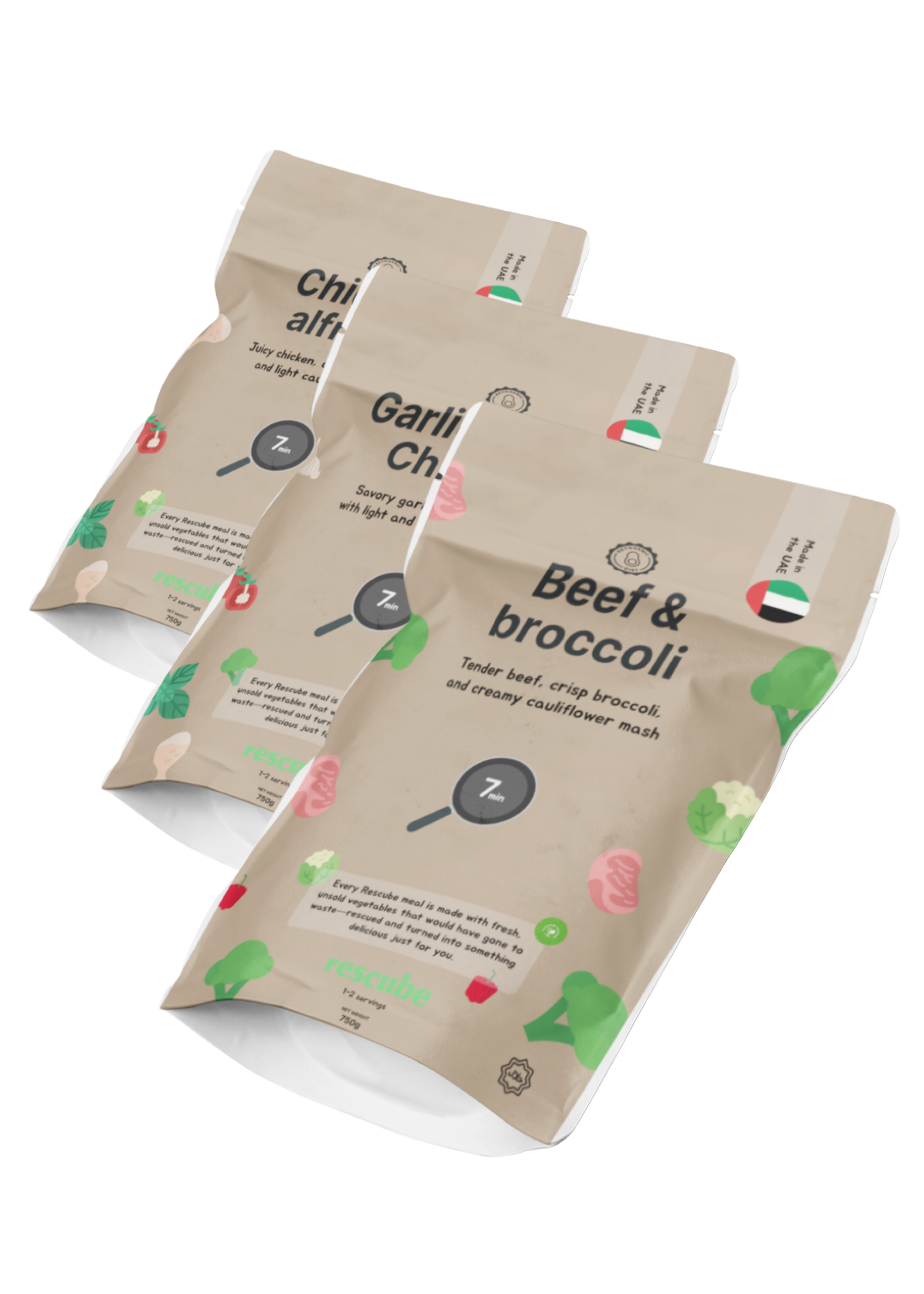 Keto Bundle – 3 bags (XL, 6 Portions)