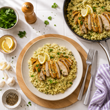 [PRE-ORDER] Keto Lemon & Herb Chicken with Cauliflower Rice 450g