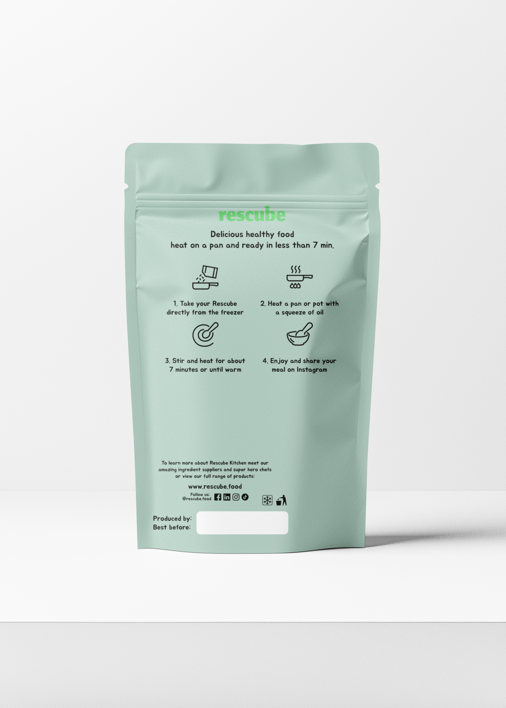 Green Curry with Freekeh (XL, 2 Portions)