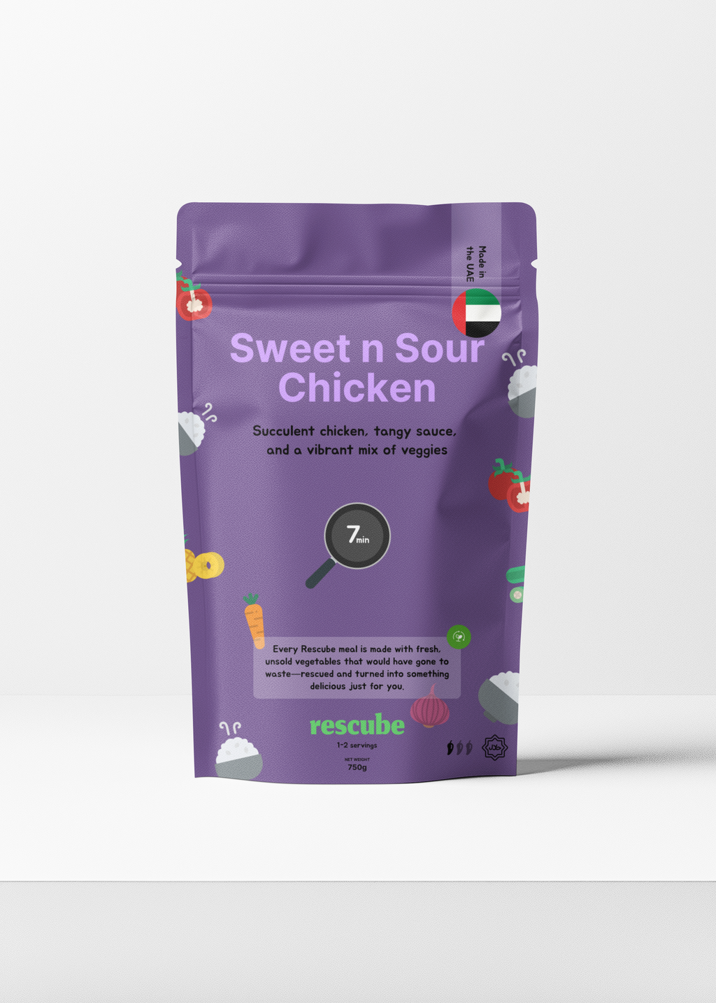 Sweet And Sour Chicken (XL, 2 Portions)