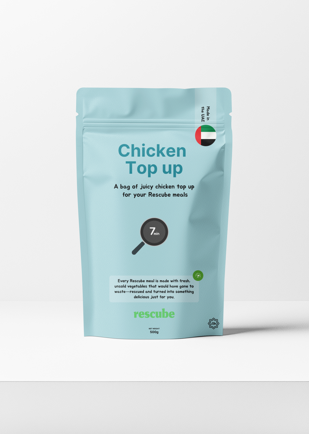 Grilled Chicken Top-up (500g)