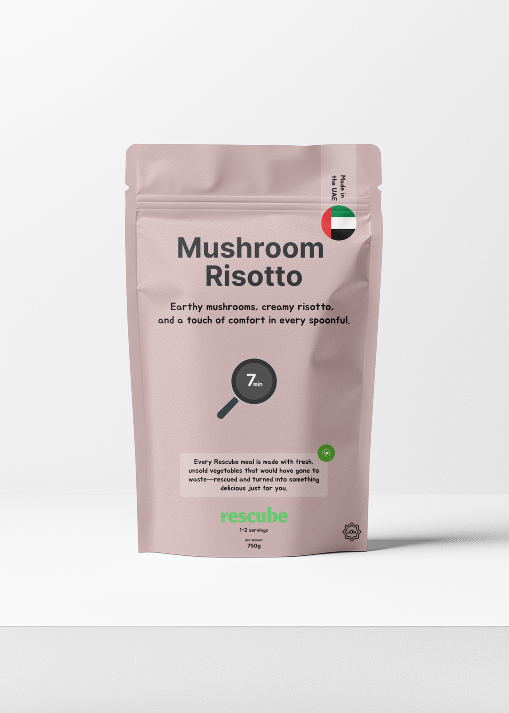 Mushroom Risotto (XL, 2 Portions)