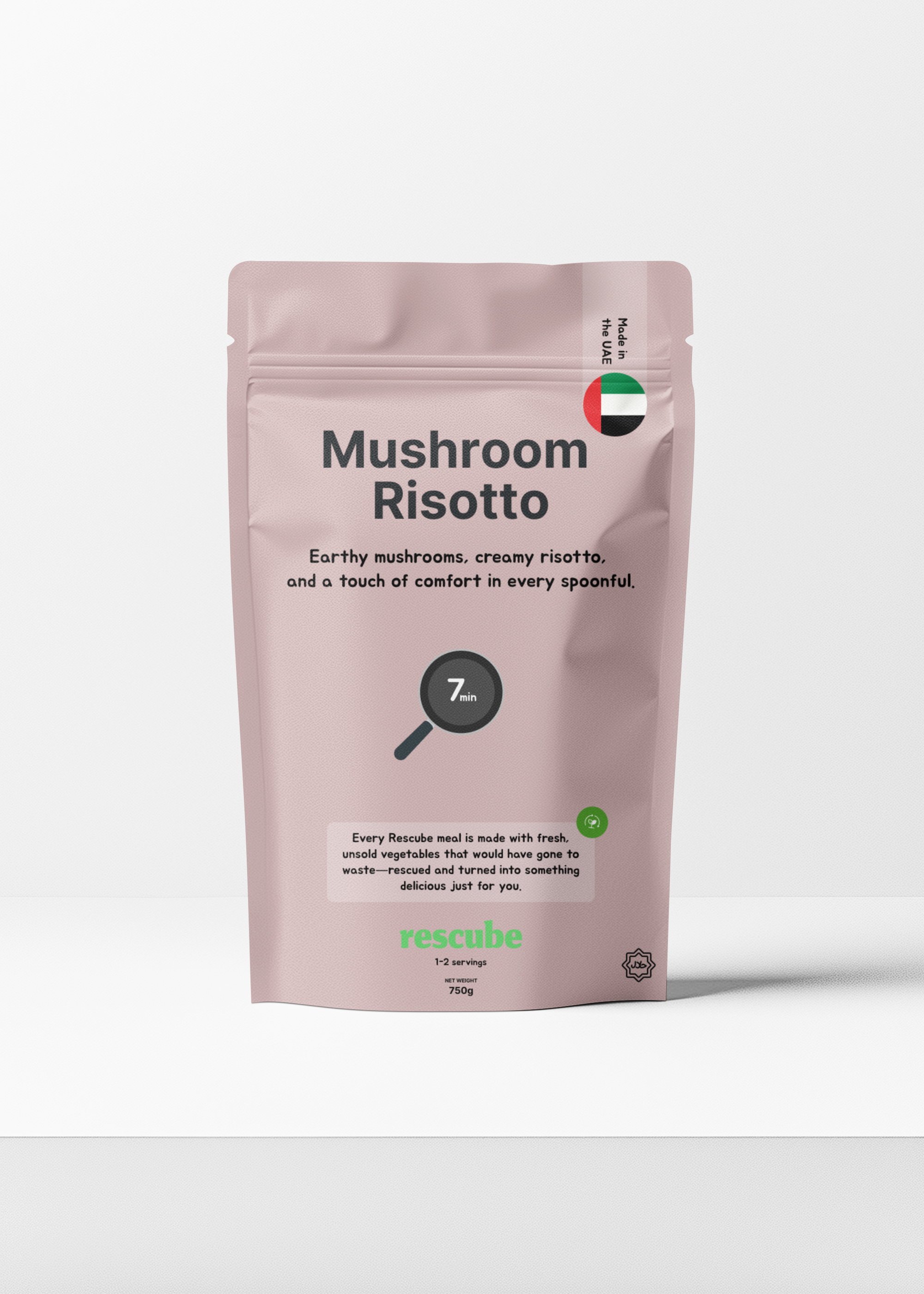 Mushroom Risotto (XL, 2 Portions)