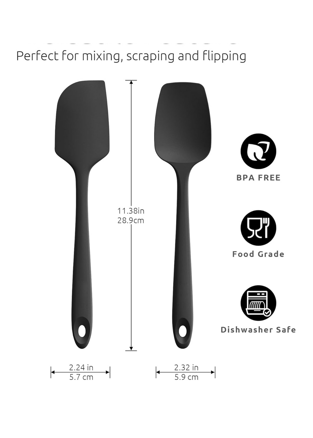 Flat Spatula & Spoon Spatula