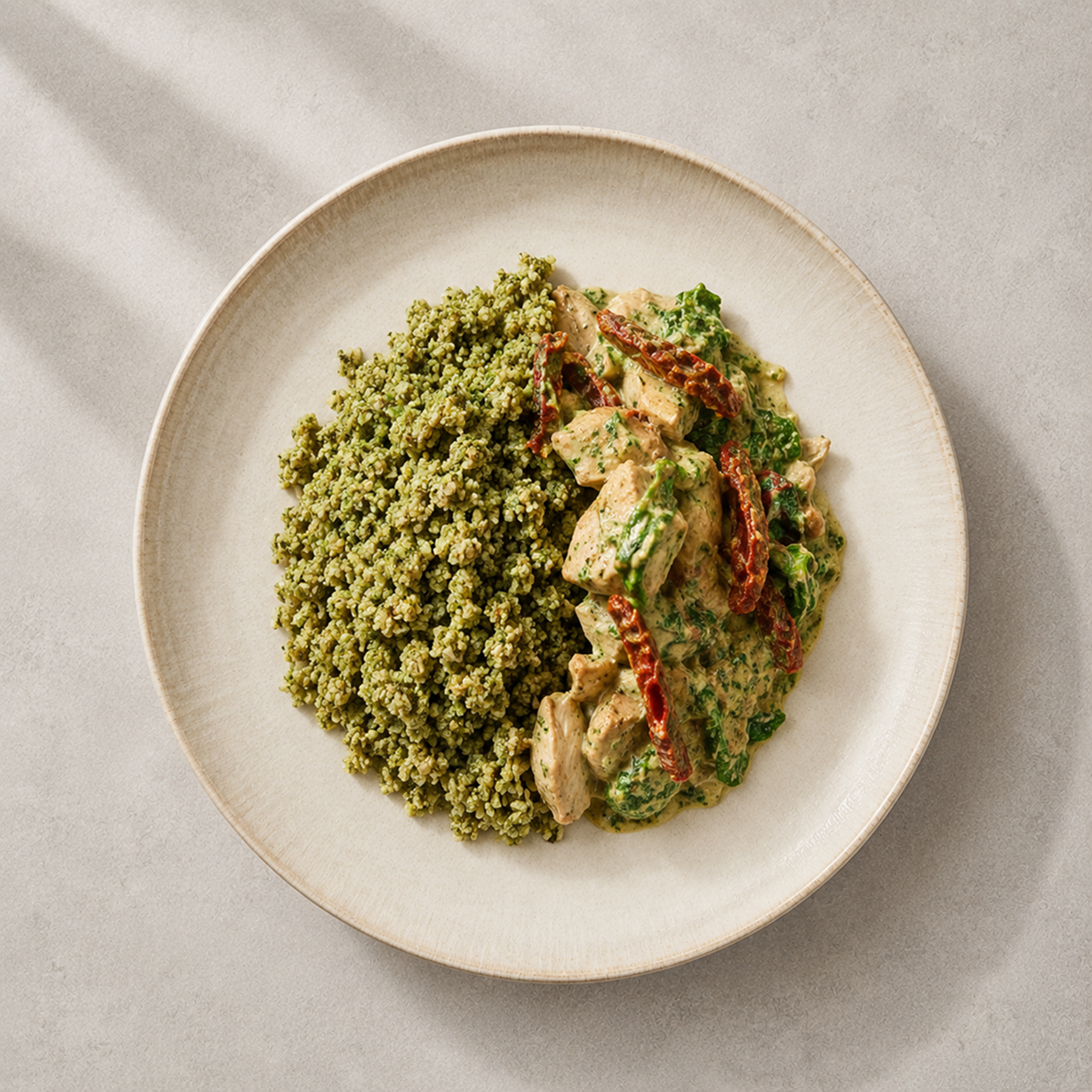 [PRE-ORDER]  Keto Tuscan Chicken with Broccoli Rice 450g