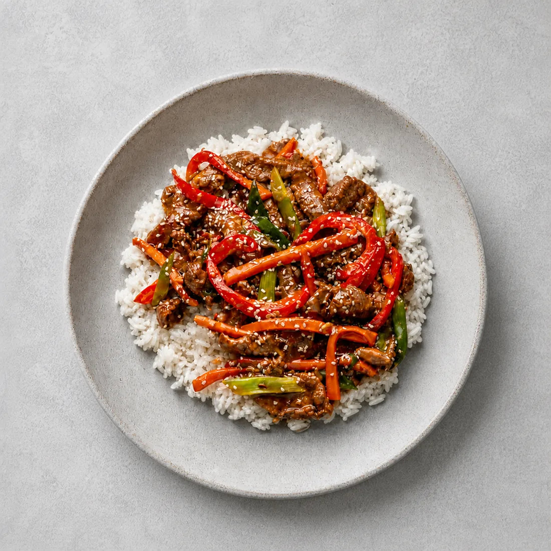 Asian Stir-Fried Beef