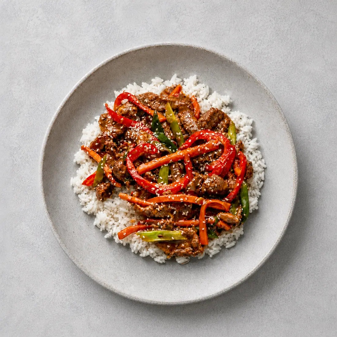 Asian Stir-Fried Beef